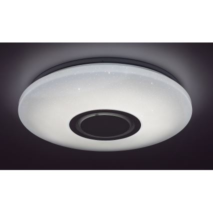 Rabalux - LED RGB dimmbares Deckenleuchte mit Lautsprecher LED/24W/230V Wi-Fi Tuya + Fernbedienung