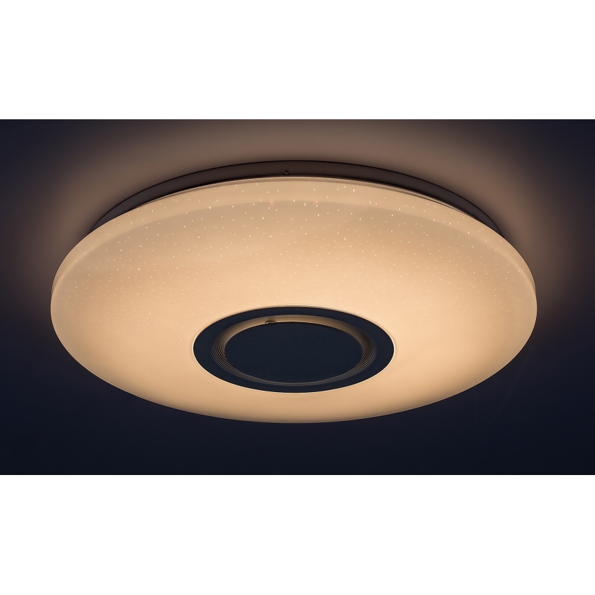 Rabalux - LED RGB dimmbares Deckenleuchte mit Lautsprecher LED/24W/230V Wi-Fi Tuya + Fernbedienung