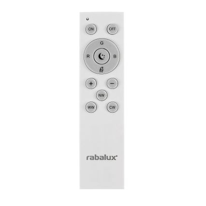 Rabalux - dimmbare RGB-LED-Deckenleuchte LED/40W/230V 2700-6500K Wi-Fi Tuya Ø 51 cm + Fernbedienung