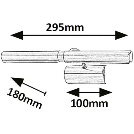 Rabalux - LED Bilderlicht 2xG9/2W/230V