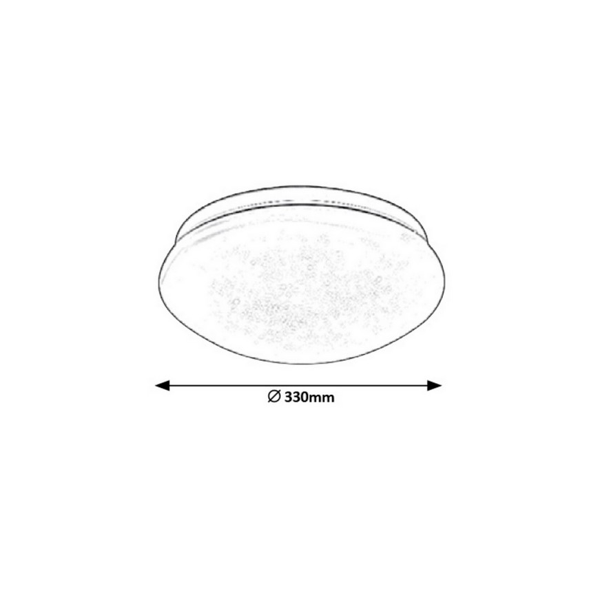 Rabalux - LED Deckenleuchte LED/18W/230V
