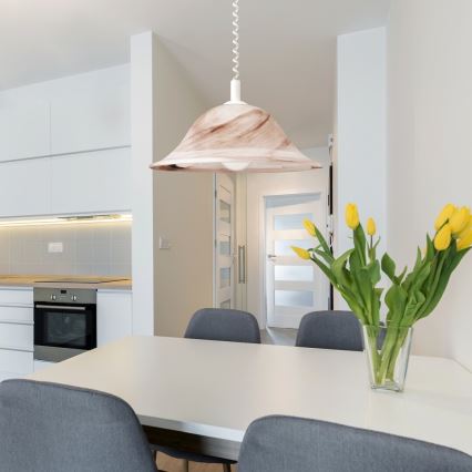 Rabalux - Deckenleuchte 1xE27/60W/230V Alabasterglas