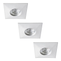 Rabalux - 3er-Set LED-Badezimmer-Einbauleuchte 4W/230V IP44
