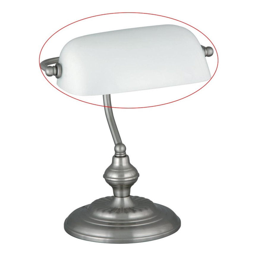 Rabalux 4037 - Ersatzglas für Tischleuchte BANK E27