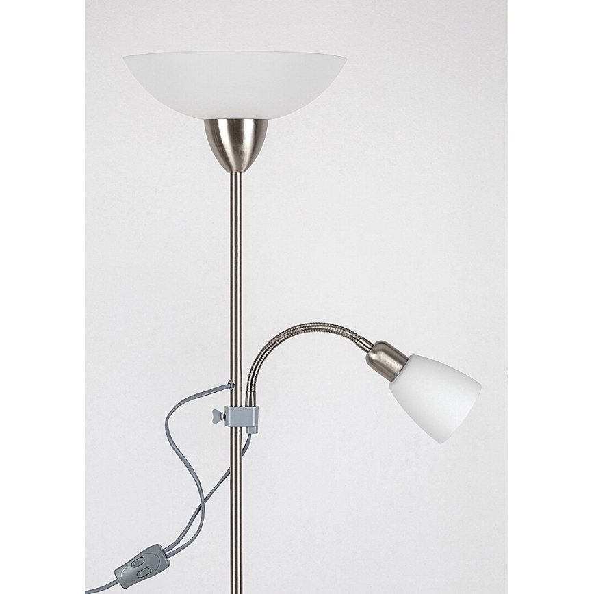 Rabalux - Stehlampe 1xE27/60W+E14/40W