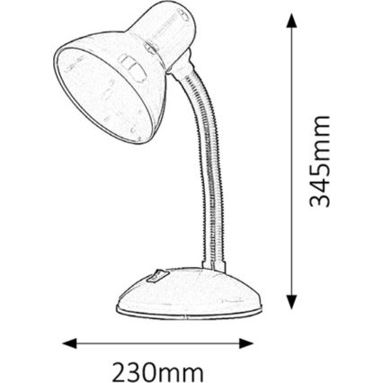 Rabalux - Tischlampe 1xE27/40W/230V