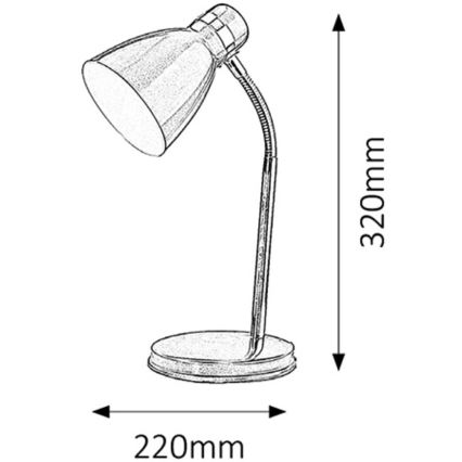 Rabalux - Tischlampe 1xE14/40W/230V