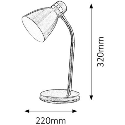 Rabalux - Tischlampe 1xE14/40W/230V