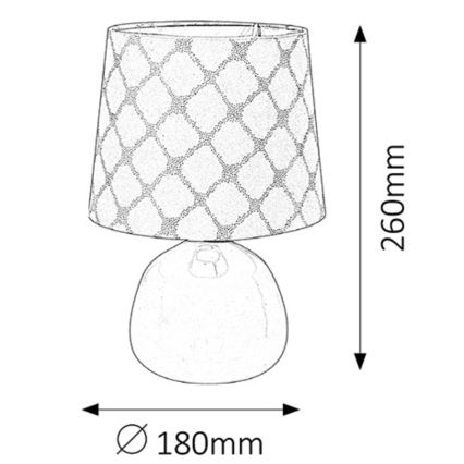 Rabalux - Tischlampe E14/40W