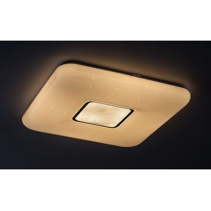 Rabalux - dimmbare LED-Deckenleuchte LED/70W/230V + Fernbedienung 44x44 cm