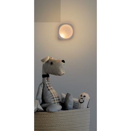 Rabalux 4647 - LED Kinderleuchte BILLY LED/0,5W/230V weiß