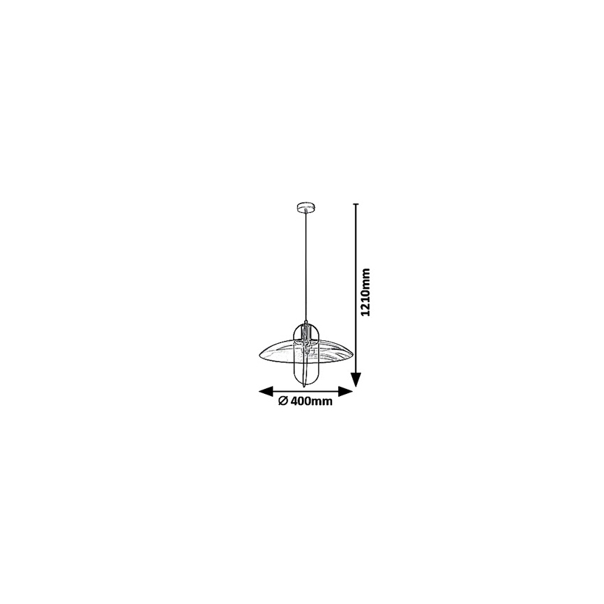 Rabalux 5000 - Hängeleuchte VIDA 1xE27/8W/230V