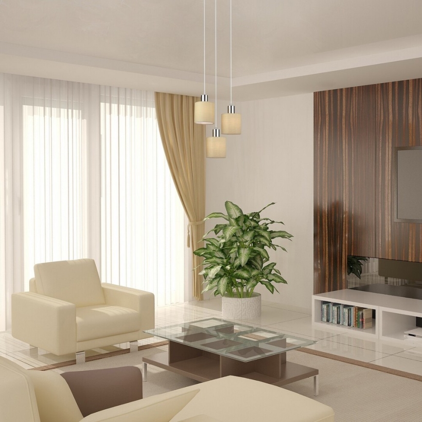 Rabalux 5012 - Kronleuchter an einer Litze NATINA 3xE14/25W/230V