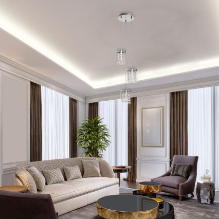 Rabalux 5044 - LED-Kronleuchter an Schnur ASTRELLA 3xLED/6W/230V