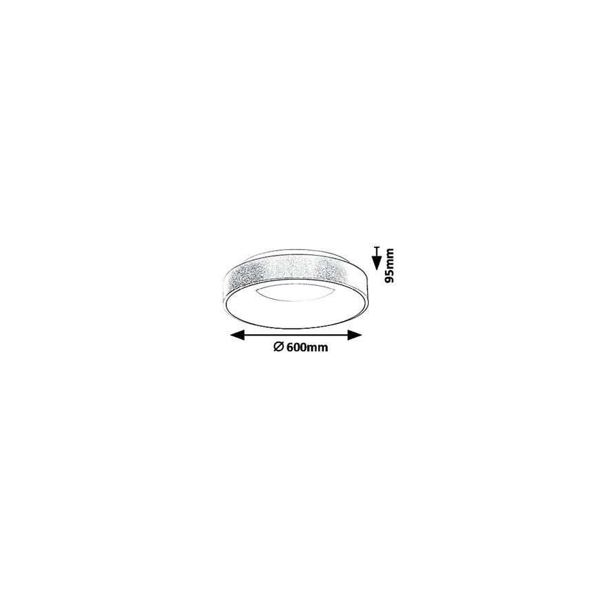 Rabalux 5053 - LED Deckenleuchte CARMELA LED/50W/230V
