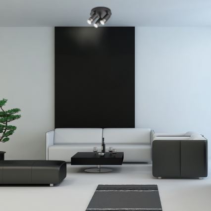 Rabalux - Strahler ZIRCON 3xGU10/5W/230V