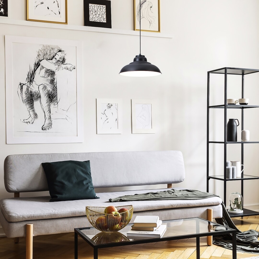Rabalux - Hängeleuchte mit Kabel 1xE27/60W/230V Ø 31 cm