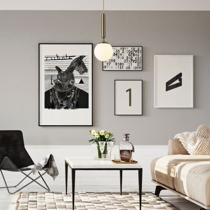 Rabalux 5352 - Hängeleuchte DIVINA 1xE14/9W/230V