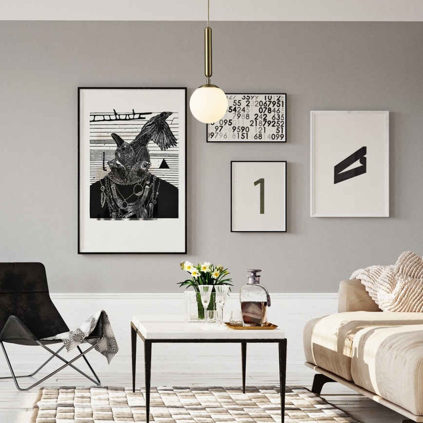 Rabalux 5352 - Hängeleuchte DIVINA 1xE14/9W/230V