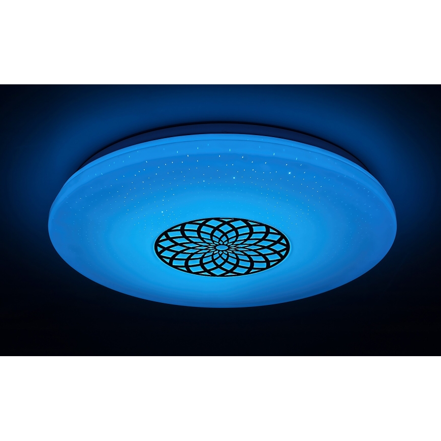 Rabalux - Dimmbare LED-RGB-Deckenleuchte LED/24W/230V Wi-Fi 3000-6500K d 39,5 cm + Fernbedienung
