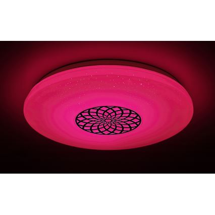 Rabalux - Dimmbare LED-RGB-Deckenleuchte LED/24W/230V Wi-Fi 3000-6500K d 39,5 cm + Fernbedienung