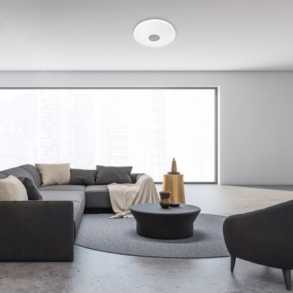 Rabalux - Dimmbare LED-RGB-Deckenleuchte LED/40W/230V Wi-Fi 3000-6500K d 60 cm + Fernbedienung