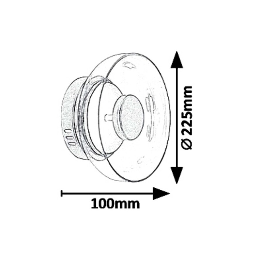 Rabalux 5392 - LED-Wandleuchte LORELL LED/8W/230V
