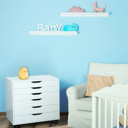 Rabalux - LED RGB Kinderleuchte LED/0,4W 1200 mAh Pinguin