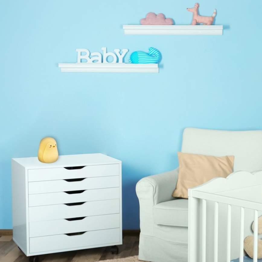 Rabalux - LED RGB Kinderleuchte LED/0,4W 1200 mAh Pinguin