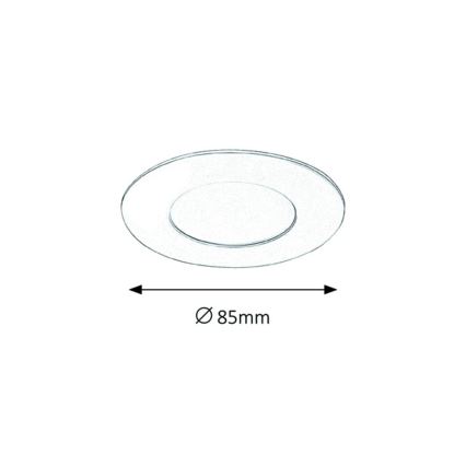 Rabalux - LED Einbauleuchte LED/3W/230V