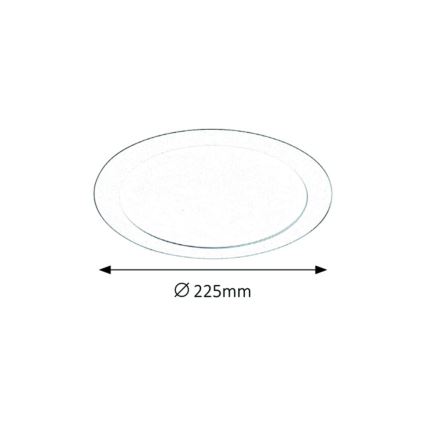 Rabalux - LED Einbauleuchte LED/18W/230V