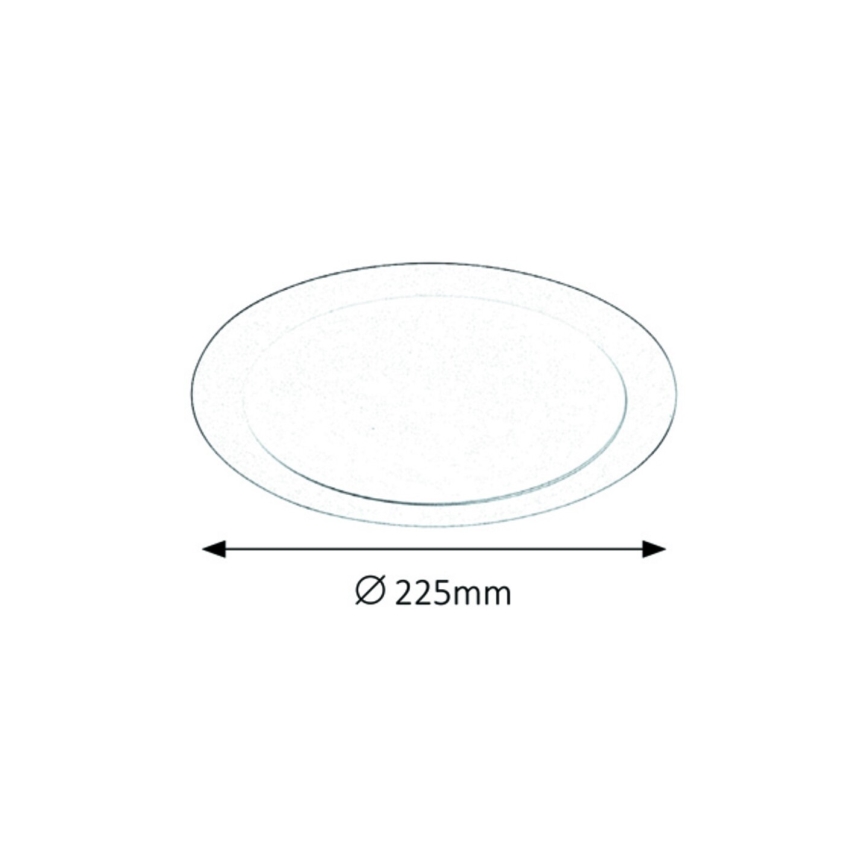 Rabalux - LED Einbauleuchte LED/18W/230V