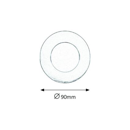 Rabalux - LED Bad-Deckenleuchte  LED/3W/230V IP44 4000K