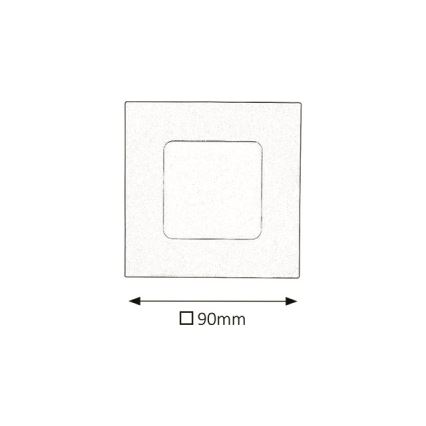 Rabalux - LED Bad-Deckenleuchte  LED/3W/230V IP44 4000K