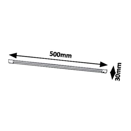 Rabalux - Dimmbare LED-Küchenunterbauleuchte mit Sensor LED/8W/230V