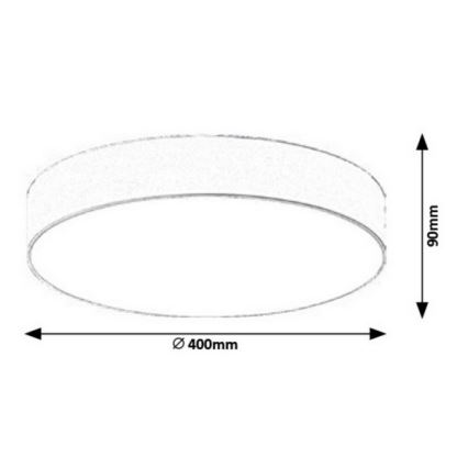 Rabalux - LED-Deckenleuchte LED/24W/230V d 40 cm