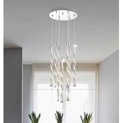 Rabalux 5766 - LED Hängeleuchte RAINA 8xLED/7,5W/230V