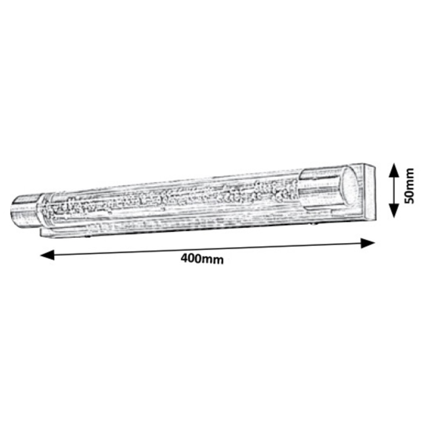 Rabalux 5786 - LED Badezimmer-Wandleuchte ABBEY 2xLED/5W/230V IP44