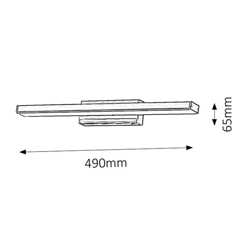 Rabalux - LED-Wandleuchte für das Badezimmer LED/12W/230V IP44