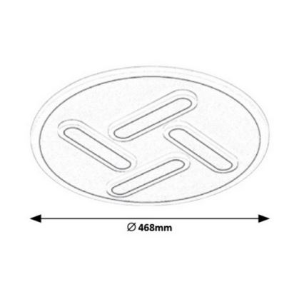 Rabalux - Dimmbare LED-Deckenleuchte LED/36W/230V d 46,8 cm