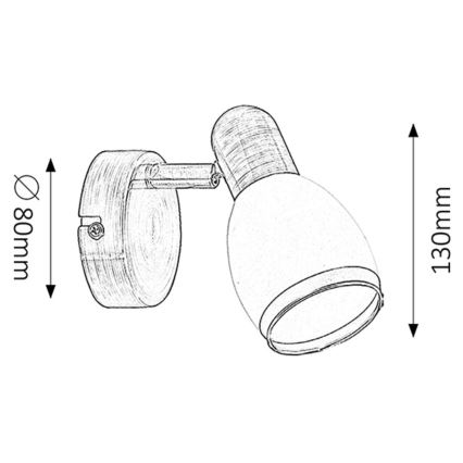 Rabalux - Spotlight E14/40W