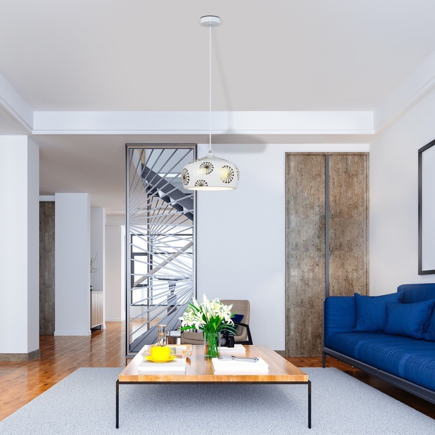 Rabalux - Pendelleuchte mit Kabel GINGER 1xE27/60W/230V