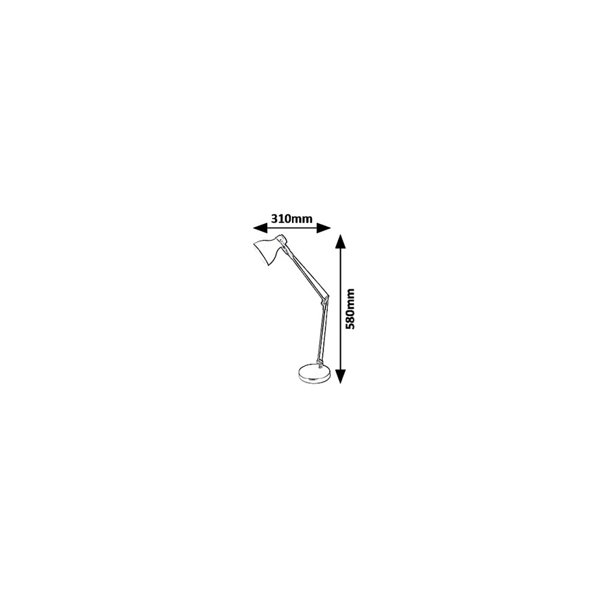 Rabalux 6409 - Tischlampe CARTER 1xE14/11W/230V