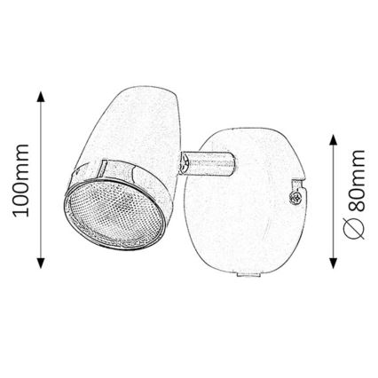 Rabalux - LED Spotlight LED/4W/230V