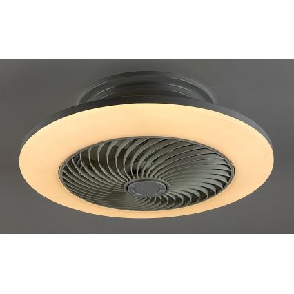 Rabalux - LED Dimmbare Deckenleuchte mit Ventilator DALFON LED/36W/230V 3000-6000K + Fernbedienung