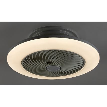 Rabalux - LED Dimmbare Deckenleuchte mit Ventilator DALFON LED/36W/230V 3000-6000K + Fernbedienung