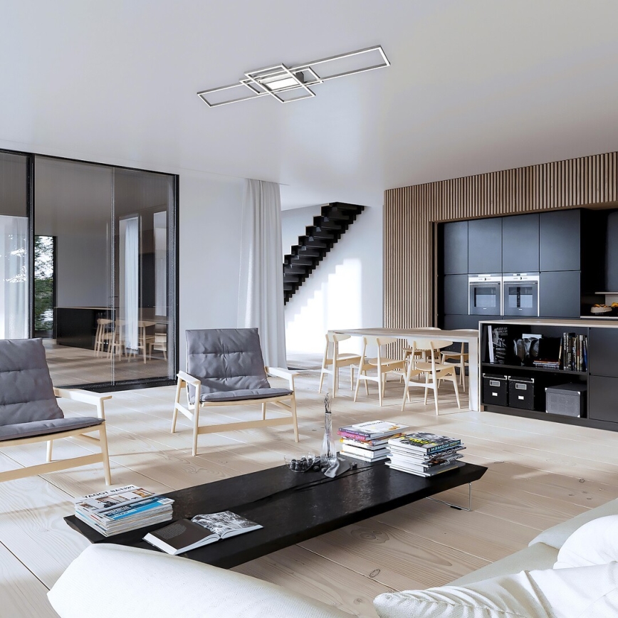 Rabalux - dimmbare LED-Deckenleuchte LED/54W/230V 3000-6500K + Fernbedienung 42x105 cm