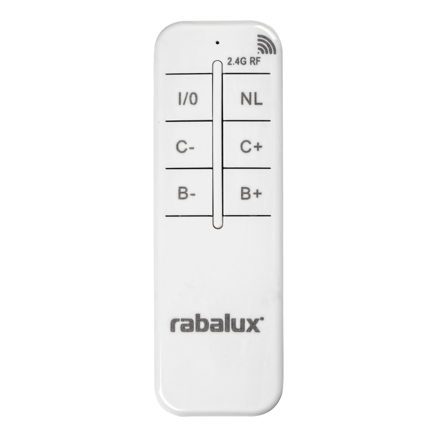 Rabalux - dimmbare LED-Deckenleuchte LED/54W/230V 3000-6500K + Fernbedienung 42x105 cm