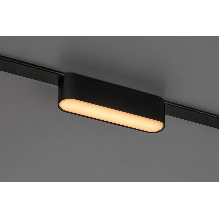 Rabalux - Dimmbare LED-Deckenleuchte für 1-Phasen-Schienensystem LED/6W/24V 2700-5500K Wi-Fi Tuya 11,5 cm schwarz
