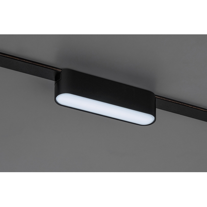 Rabalux - Dimmbare LED-Deckenleuchte für 1-Phasen-Schienensystem LED/6W/24V 2700-5500K Wi-Fi Tuya 11,5 cm schwarz